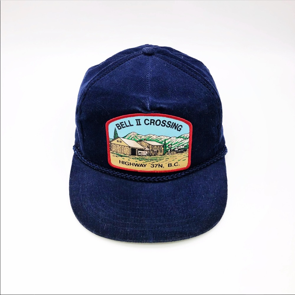 Bell II Crossing Highway 37 N BC Blue Snapback Hat